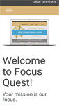 Mobile Screenshot of focusquest.com