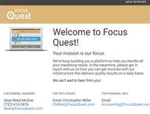 Tablet Screenshot of focusquest.com